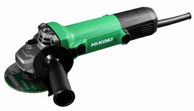 (HiKOKI) 陰電子ディスクグラインダ G10SL7(S) 100V 片方手持ち部分付 ホンブルグ帽乗りかかる・再やり始める押しとどめる役立つこと付 剃刀砥径100粍 ハイコーキ 日立