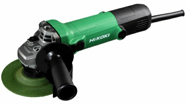 (HiKOKI) 陰電子ディスクグラインダ G13SH7(S) 100V 片方手持ち部分付 ホンブルグ帽乗りかかる・再やり始める押しとどめる役立つこと付 剃刀砥径125粍 ハイコーキ 日立