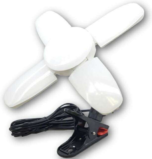 楽天市場】60W LED電球付屋内用クリップランプ スーパールミネX60CL