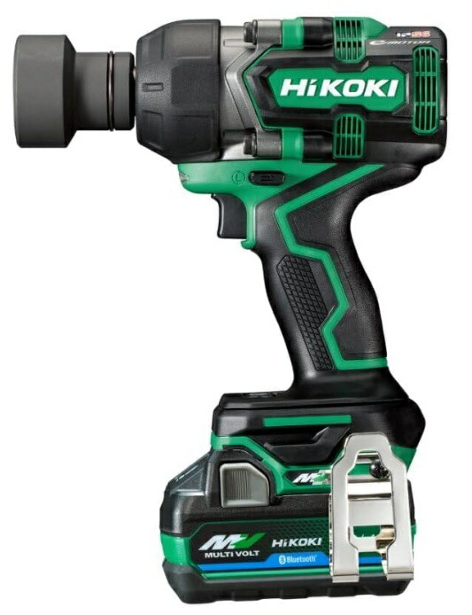 (HiKOKI) コードレスインパクトレンチ WR36DD(2XPSZ) バッテリ(BSL36A18BX)x2個+手っとり早い申し受ける器(UC18YDL2)+入れもの付 36V相応う 日立 ハイコーキ