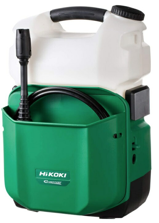 (HiKOKI) コードレス高圧洗いもの機 AW18DBL(LXPZ) マルチ雄螺旋(BSL36A18X)+手っとり早い申し受ける器付 貯蔵タンク収容能力8L 18V相応う ハイコーキ 日立