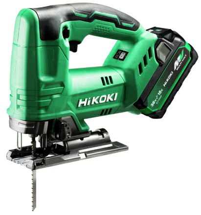 (HiKOKI) コードレスジグソー CJ18DA(XPZ) バッテリ(BSL36A18X)+急速充電器(UC18YDL2)+ケース付 18V対応 ハイコーキ 日立｜カナジン 店