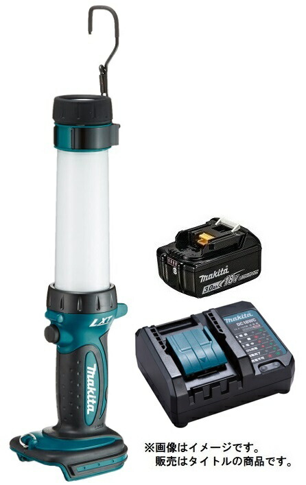 Makita - 猫　充電式LEDワークライト　14.4V/18V　ML807　バッテリ付 楽天市場】マキタ電動工具 14.4V/18V用充電式LEDワークライト