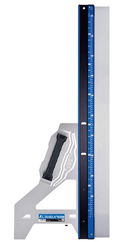 シンワ 73198 丸ノコガイド定規 エルアングル Plus 1m 併用目盛 補助板付 大型製品 。