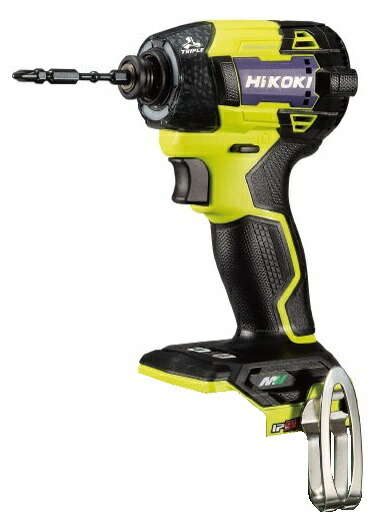 楽天市場】HiKOKI WH36DD(NNY) インパクトドライバ スパイダーイエロー  