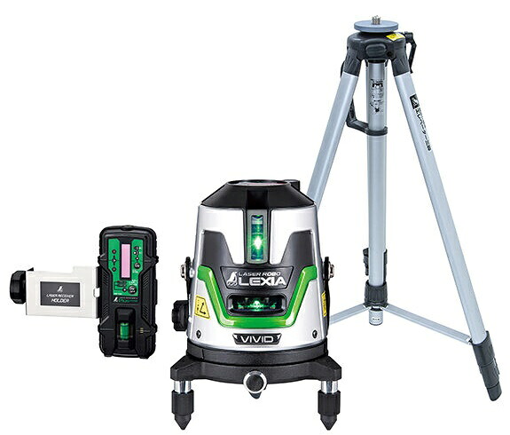 シンワ 70856 レーザーロボ LEXIA VIVID 51 グリーン受光器・三脚セット 。｜カナジン 店