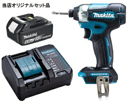 マキタ 充電式インパクトドライバ 黒 TD149DZB+バッテリBL1860B+ マキタ 充電式インパクトドライバ 黒 TD149DZB+バッテリBL1860B+