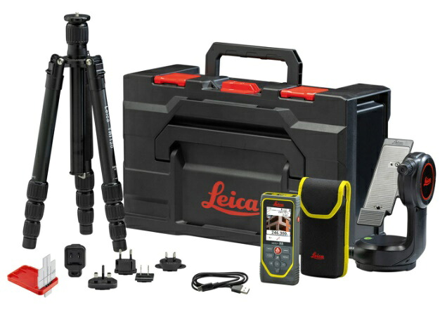 タジマ レーザー距離計 DISTO-X6P2PSET ライカディストX62Pセット TAJIMA TJMデザイン Leica 531272｜カナジン 店
