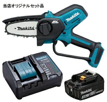 マキタ 充電式ハンディソー MUC101DZ+バッテリBL1830B+充電器DC18WC付 makita 当店オリジナルセット品 バラシ｜カナジン 店