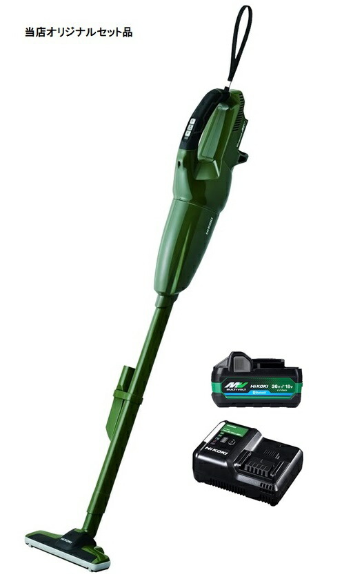 楽天市場】HiKOKI コードレスクリーナ R18DSL(S)(NN)+バッテリ