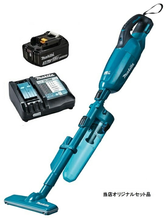 マキタ 充電式クリーナ CL280FDZCW(白)+バッテリBL1860B+充電器DC18RF付 18V対応 makita オリジナルセット品 在庫 楽天市場】マキタ 充電式クリーナ CL280FDZCW(白)+バッテリBL1830B+