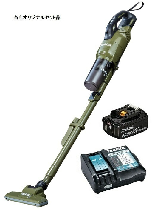 楽天市場】オリーブ【高容量6.0Ah】□マキタ 充電式クリーナー