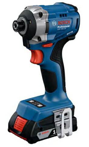 (ボッシュ) GDR18V-215 コードレスインパクトドライバー 2.0Ahバッテリーx2個+充電器+キャリングケース付 18V対応 BOSCH