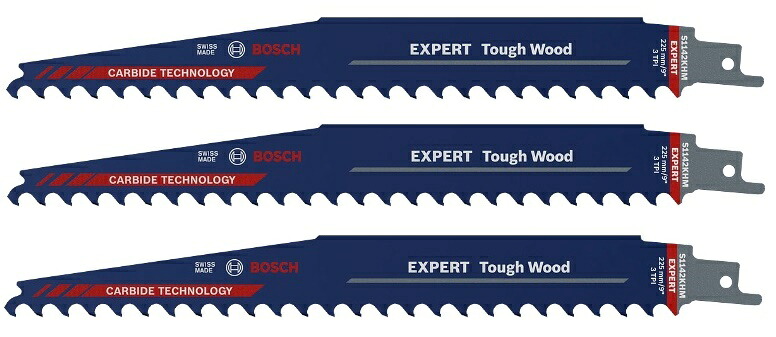 ボッシュ EXPERT セーバーソーブレード 3枚 S1142KHM 2608900404 硬質木材用 レシプロソー BOSCH ネコポス可 在庫