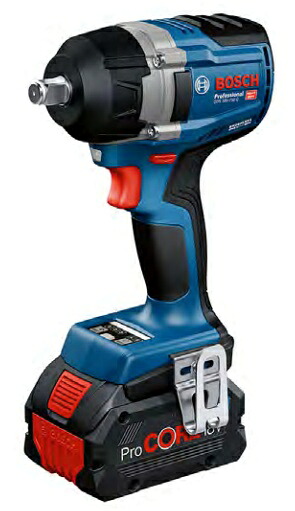 (ボッシュ) GDS18V-750C コードレスインパクトレンチ バッテリ2個+申し受ける器+入れもの付 18V相応う BOSCH