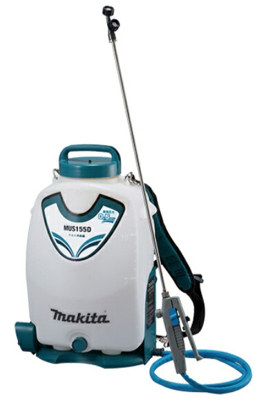 (マキタ) MUS155DWH 申し受ける式噴霧器 バッテリBL1815Nx1個+申し受ける器DC18室内用便器付 18V相応う makita