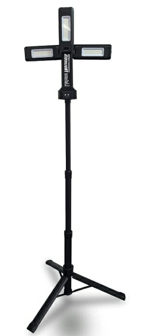 ゼフルス ZA-GL2000 充電自在三灯式LEDライト ギドライト 三脚標準装備 GIDOLIGHT ZEFULS 400946 。