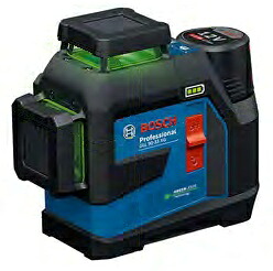 (ボッシュ) GLL90-33XG レーザー墨出し器 グリーンレザー フルライン 水平4ライン・垂直4ライン BOSCH|カナジン 店