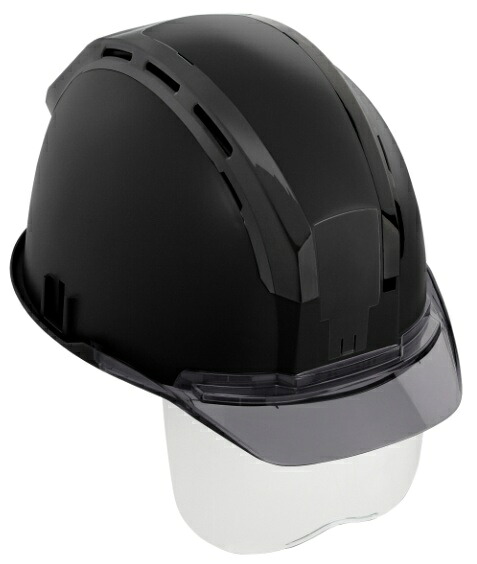 タジマ HSMBCSSB セフメット マットブラック スモーク シールド付 TJMデザイン TAJIMA 269874 '｜カナジン 店