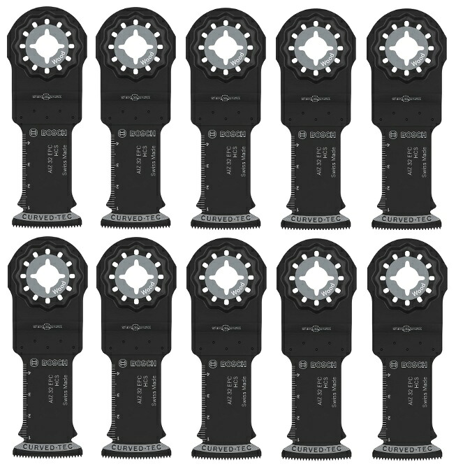 ボッシュ AIZ32EPCN/10 カットソーブレード 10個入 2608669249 用木用 マルチ物の具 STARLOCK BOSCH 小型便 New 店卸し資産