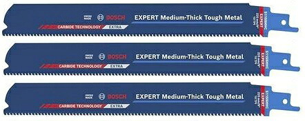 (ボッシュ) S1155HHC/3 EXPERT セーバーソーブレード 3枚 2608902324 金属中厚物用 レシプロソー BOSCH ネコポス可 New