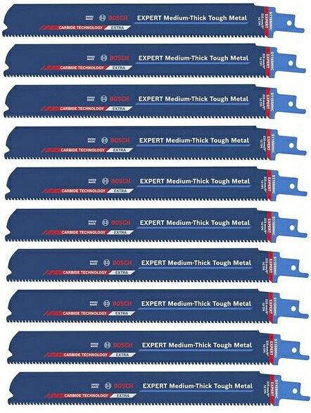 (ボッシュ) S1155HHC/10 EXPERT セーバーソーブレード 10枚 2608902325 金属元素中厚物用 レシプロソー BOSCH ネコポス可 New