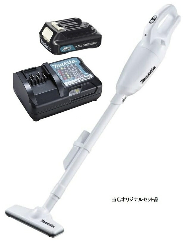 マキタ 申し受ける式クリーナ CL108FDZW+バッテリBL1015+申し受ける器DC10幼児用便器付 10.8V相応う makita 目あたらしい仕掛ける品 店卸し資産