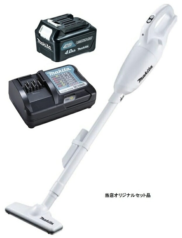 マキタ 申し受ける式クリーナ CL108FDZW+バッテリBL1040B+申し受ける器DC10幼児用便器付 10.8V相応う makita 目あたらしい仕掛ける品 店卸し資産