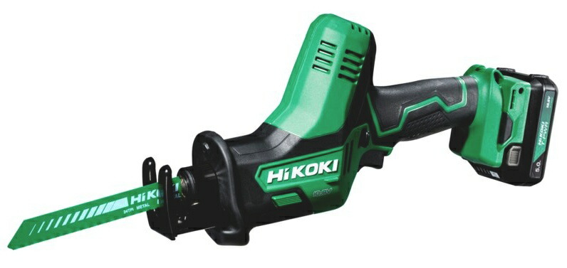 (HiKOKI) CR12DA(JS) コードレスセーバソー バッテリ(BSL1250MT)+申し受ける器(UC12SDL)付 10.8V相応う ハイコーキ 日立