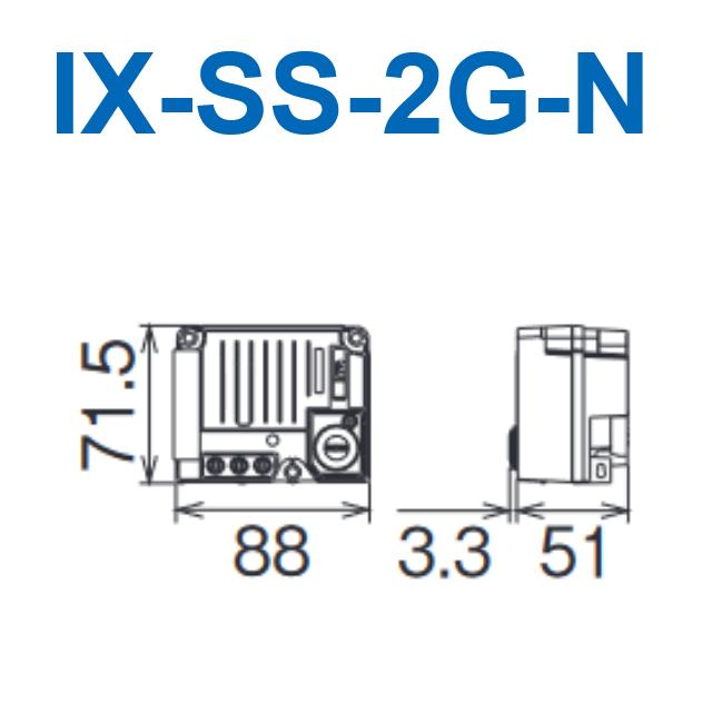 アイホン　IX-SS-2G-N　IXシステム・IXGシステム ドアホン端末(埋込型) パネルなし　Σ