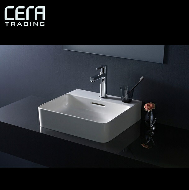 CERA AU16280U 洗面器 450サイズ ※洗面器のみ 【AU16280R の後継品】 セラトレーディング ⇒〇