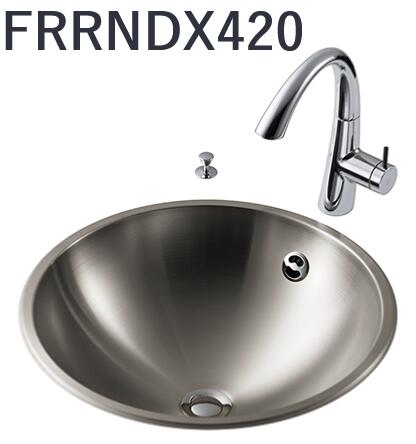 CERA　FRRNDX420　ステンレスベイスン 洗面器 【サテン】 セラトレーディング ⇒〇
