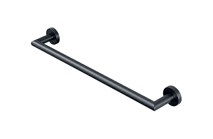 CERA　GE91650745-06　マットブラック タオルバー(498mm) ネモックス セラトレーディング ⇒〇