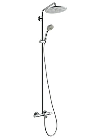 CERA HG26792Y CROMA SELECT 280(クロマセレクト 280) サーモスタット式シャワバス用湯水混合栓(シャワーパイプタイプ) クロム セラトレーディング ⇒〇