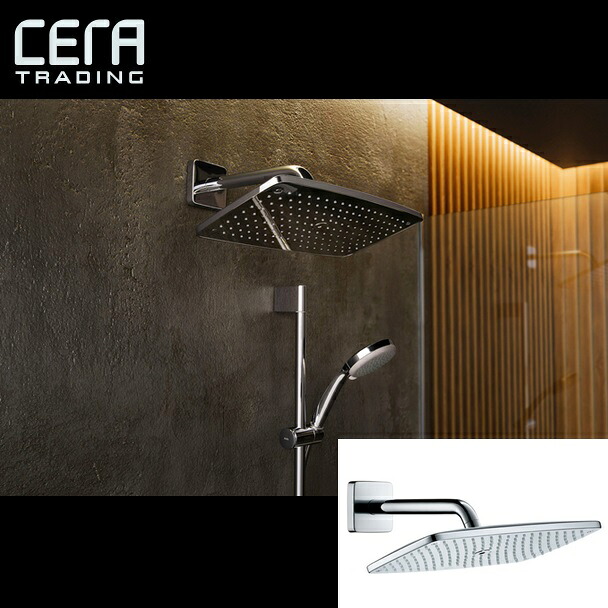 CERA HG27371U Raindance E360/レインダンス E360 壁付式オーバーヘッドシャワー【クロム】 セラトレーディング ⇒〇|住設建材カナモンジャー