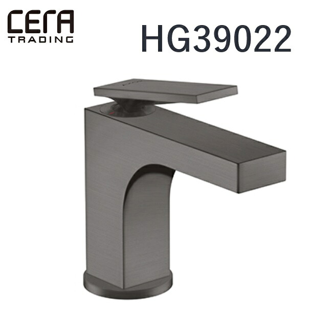 CERA　HG39022-34　Axor Citterio/アクサーチッテリオ 湯水混合栓(引棒なし)【ブラッシュドブラッククロム】【受注生産品 目安5ヵ月】 セラトレーディング ⇒〇