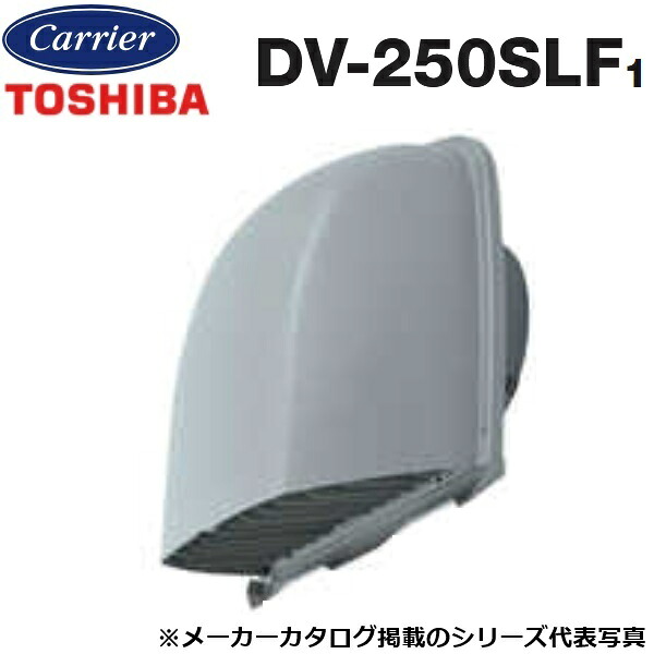 東芝／日本キヤ後ろ側 DV-250SLF1 換気ファン部材 長形導管ボンネット【φ250用】 ステンレス鋼製(ガラリ付) 〇