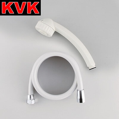 KVK　Z534SIL　水栓部材 ホワイトムーブシャワーヘッド付メタルホースセット1.6m　λ