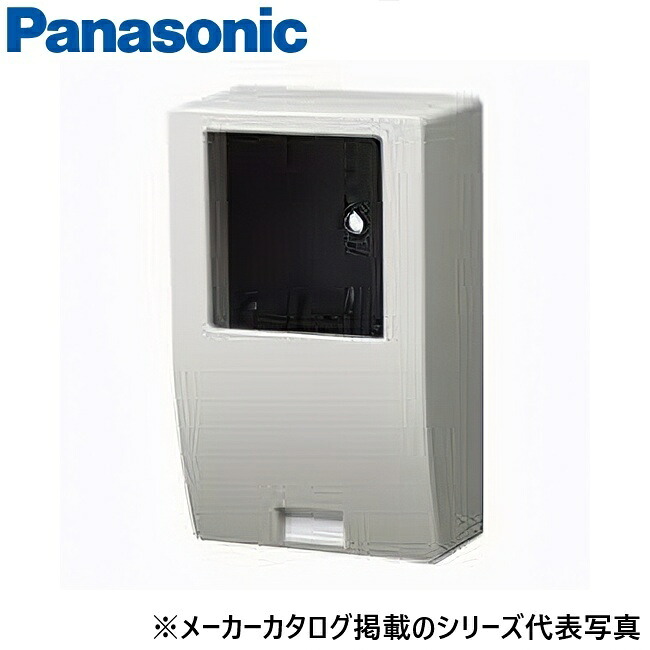 パナソニック　BQKR8314HK　WHM取付ボックス単相2線・単相(三相)3線用1コ用・60A～120A用【グレー】　◎[Z]