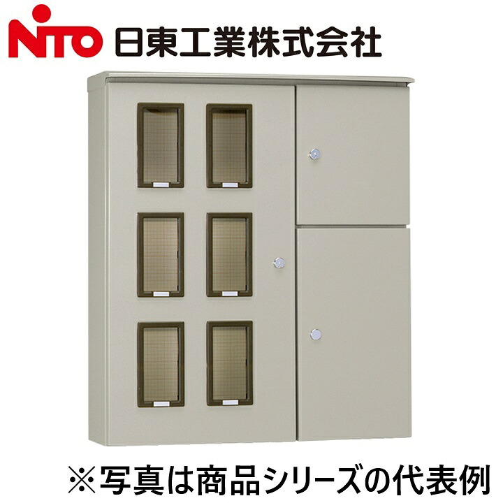 Nito/日東工業 SHO-34B 集合計器盤キャビネット Ψ|住設建材カナモンジャー