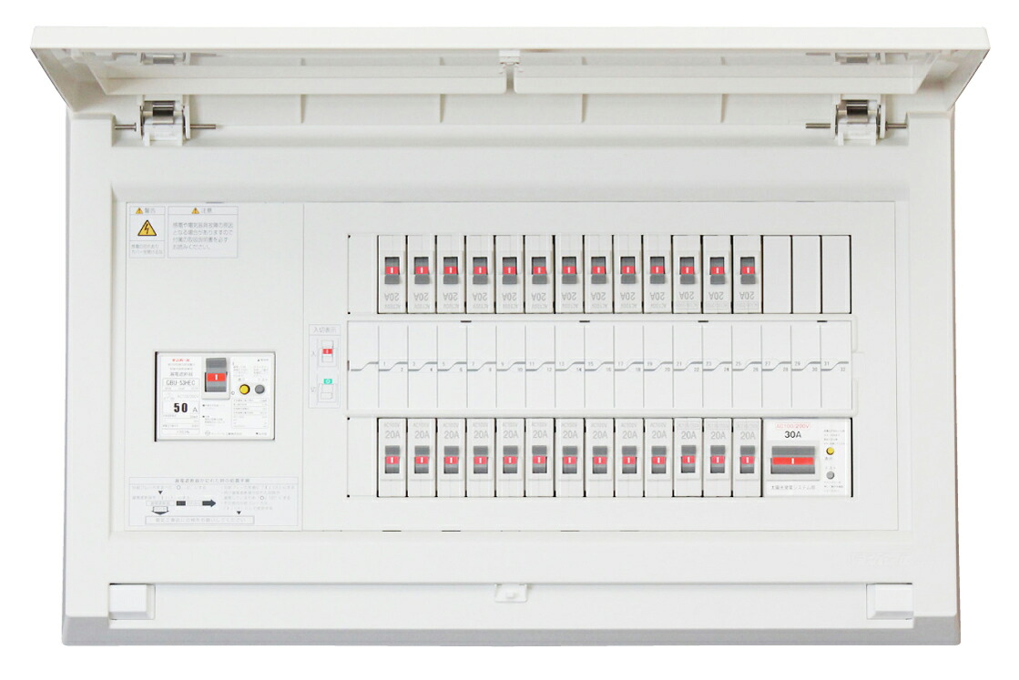 テンパール工業　MAG35183T2[MAG-T2 50A 18+3]　住宅用分電盤 パールテクト【太陽光発電システム用(2次送り)】【扉付】　Σ[Z]