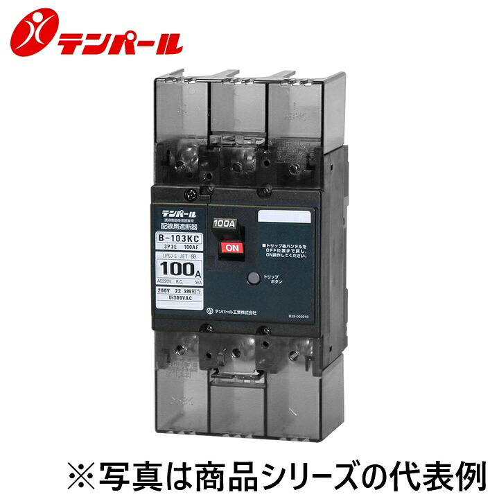 什パール加工 B103KC06[B-103KC 60A] 導線用立ちはだかる器 Kつづき物【分電盤申しあわせ大いさ】 Ψ