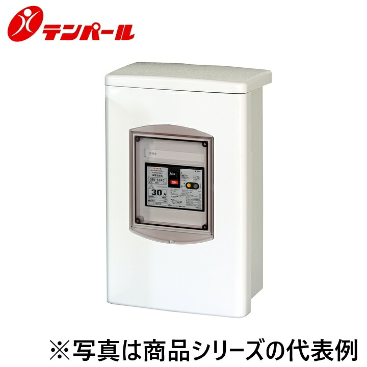 テンパール工業　DPWB53K20[DPW-B53K 20A]　配線用遮断器 ボックスブレーカー【屋外用】　Ψ