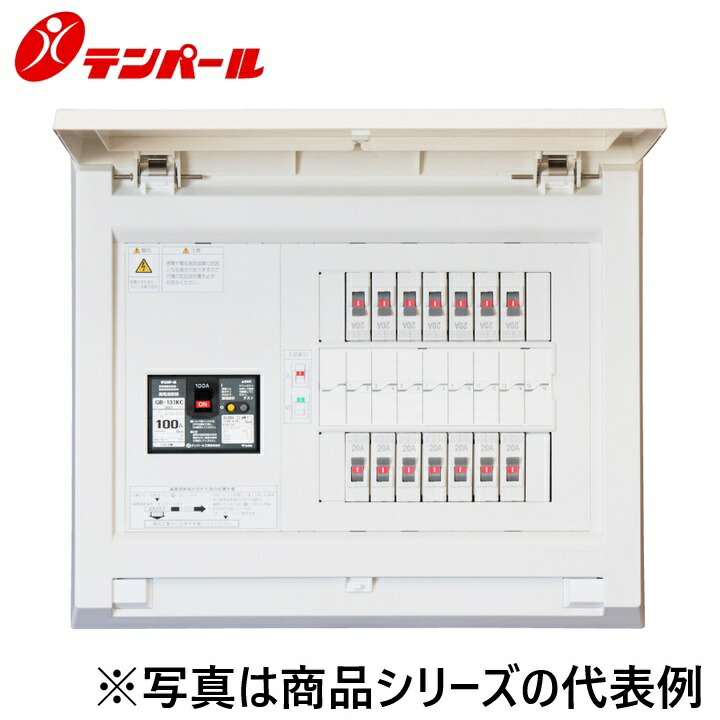テンパール工業　MAG210122PA[MAG-PA 100A 12+2]　住宅用分電盤 パールテクト【パネルヒーター盤】【扉付】　Ψ｜住設建材カナモンジャー