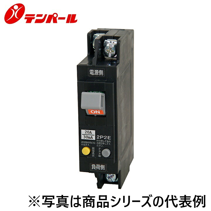 テンパール工業　N523030A[GBN-52 30A 30mA]　漏電遮断器【ミニイコールブレーカー】【補助スイッチ】　Ψ