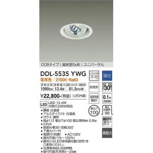 大光電機　DDL-5535YWG　LEDダウンライト DAIKO Σ