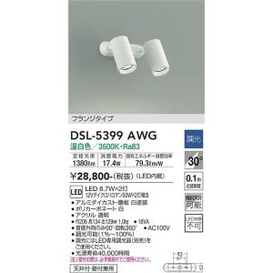 大光電機 DSL-5399AWG LEDスポットライト DAIKO Σ