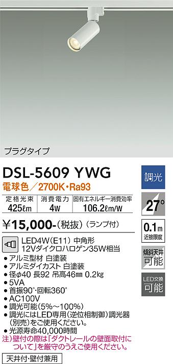 大光電機 DSL-5609YWG LED注目の的 Σ