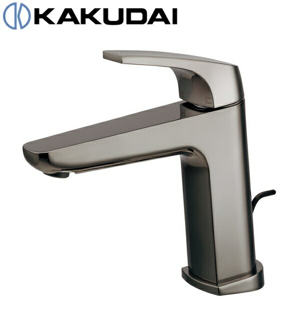 カクダイ　183-357AH-DS　シングルレバー混合栓 AVALO【ダークシルバー】【183-353-DS の後継品】　〇