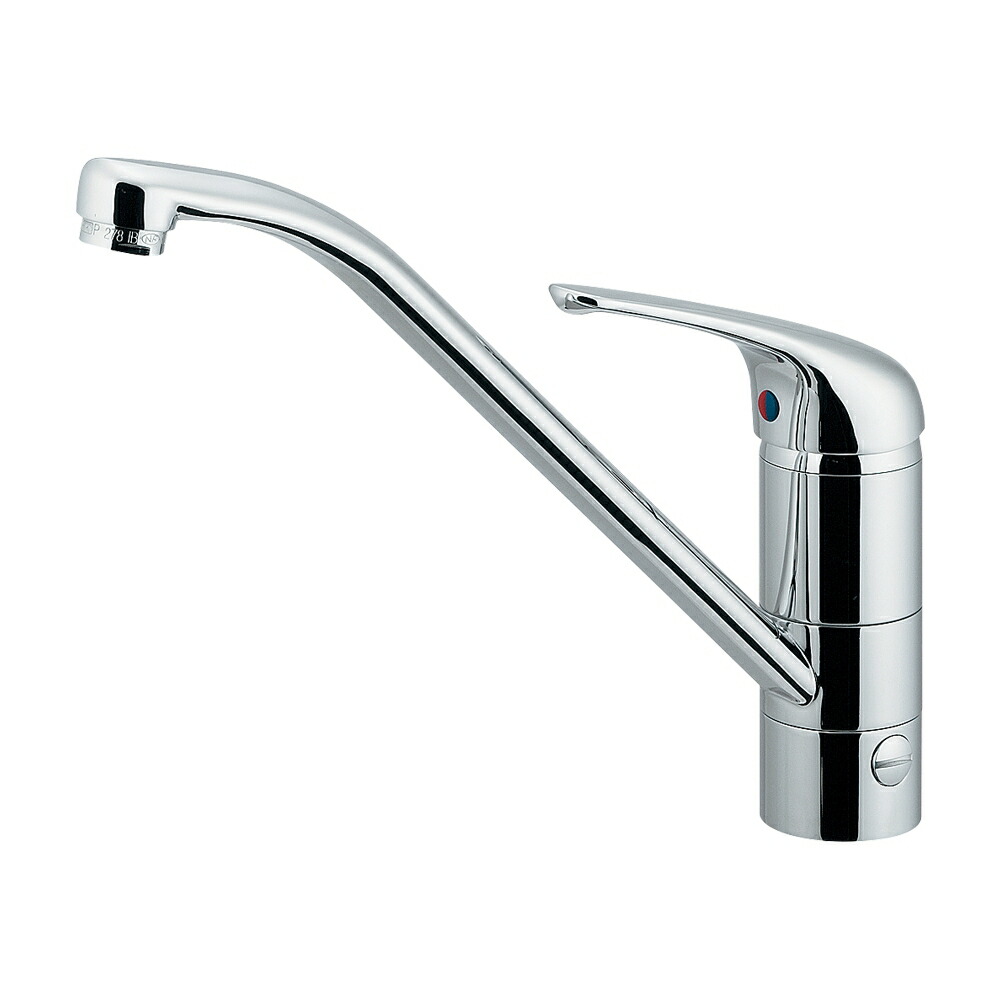 楽天市場】カクダイ シングルレバー混合栓(分水孔つき) 品番：117-051